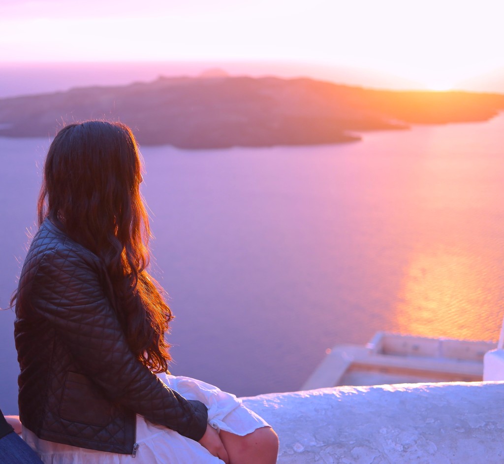 Madison Meltzer Santorini Sunset